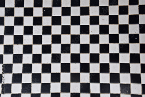 Black and White Tile