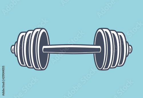 Barbell vector.