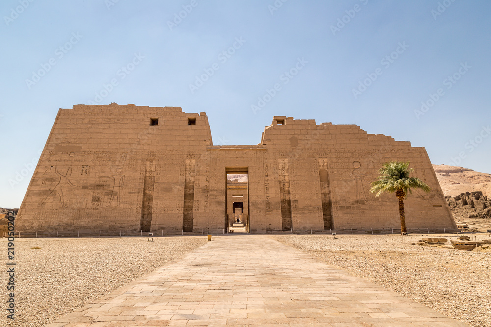 Ancient Ruins Karnak Temple Luxor Egypt
