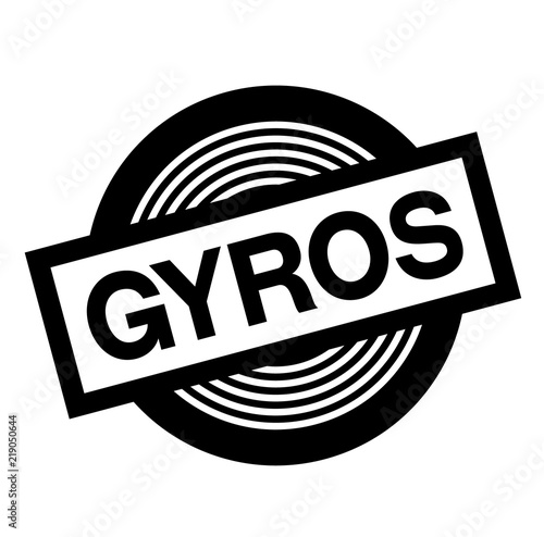 gyros black stamp