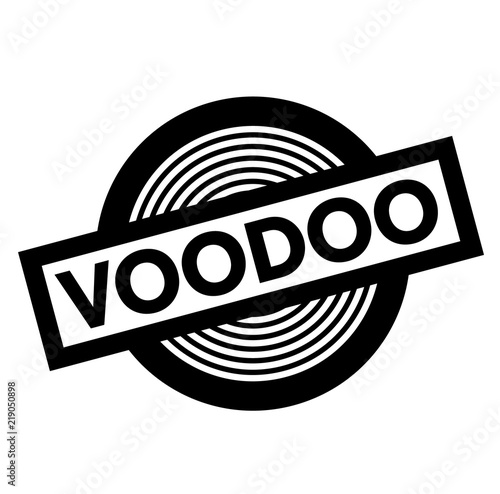 voodoo black stamp