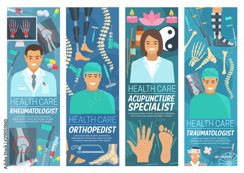 Rheumatology, orthopedic and traumatology medicine