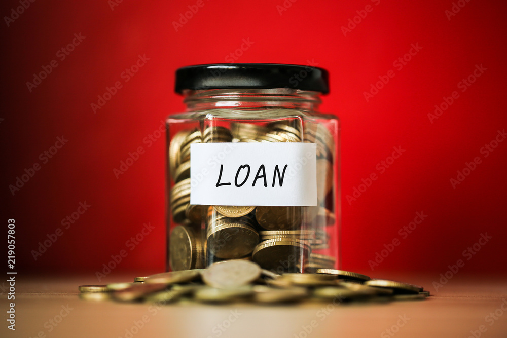 Saving For Loan Concept Saving For Loan Concept