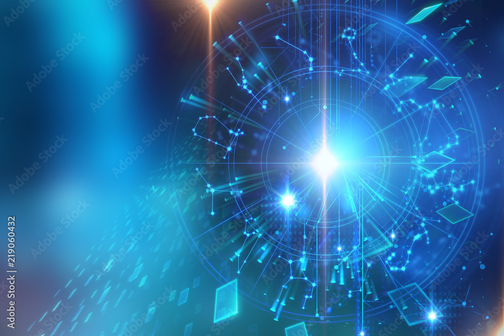 Astrology and alchemy sign background illustration Astrology and alchemy sign background illustration