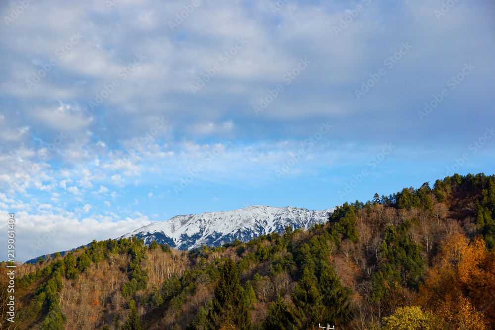 Mt. Yakusidake   有峰から見た薬師岳　富山県富山市