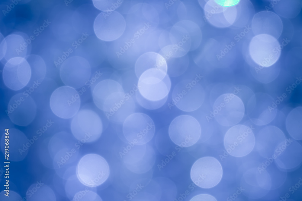 Blue bokeh of light Blue bokeh of light