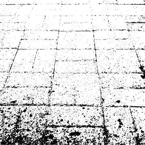background of grunge paving slabs