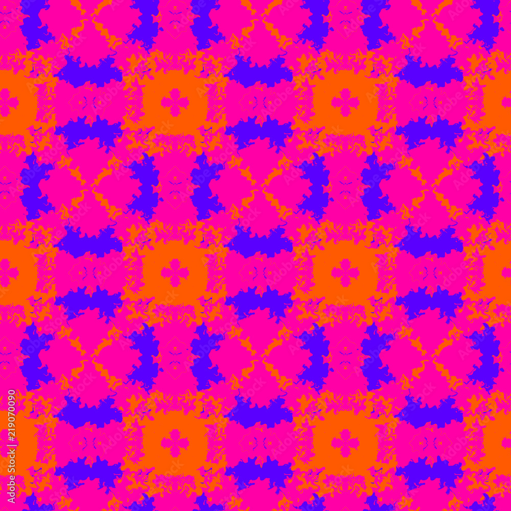 Seamless pattern with colored different spots of paint. Seamless pattern with colored different spots of paint.