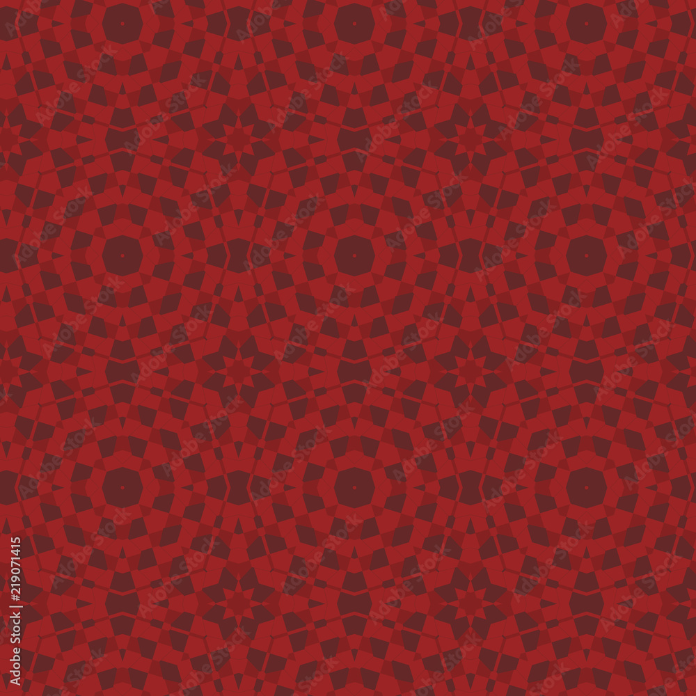 Seamless color pattern from a variety of geometric shapes. Seamless color pattern from a variety of geometric shapes.