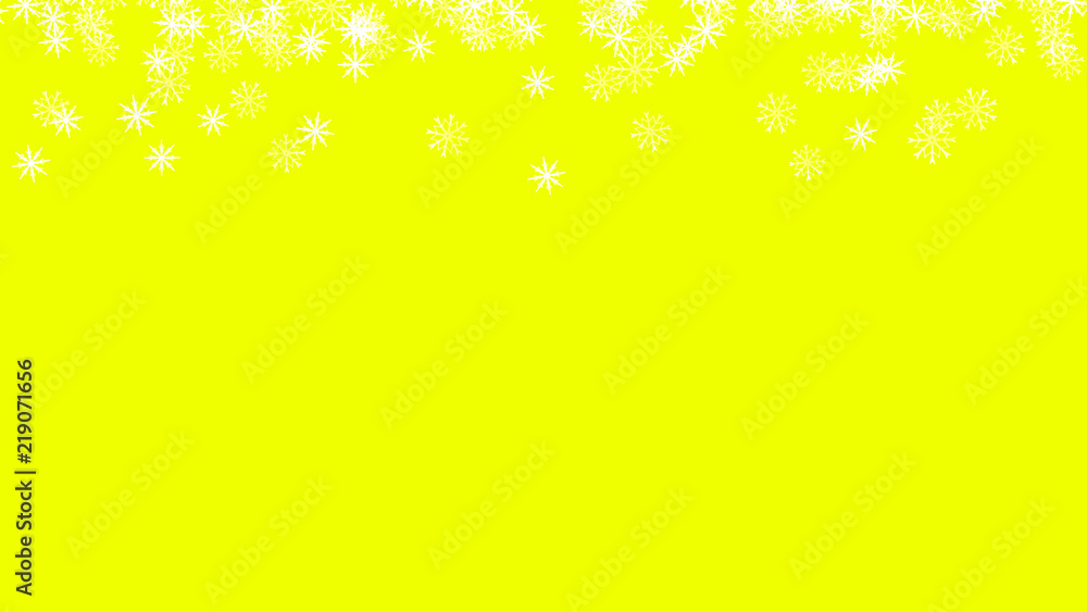 Abstract background with a variety of colorful snowflakes. Big and small. Abstract background with a variety of colorful snowflakes. Big and small.