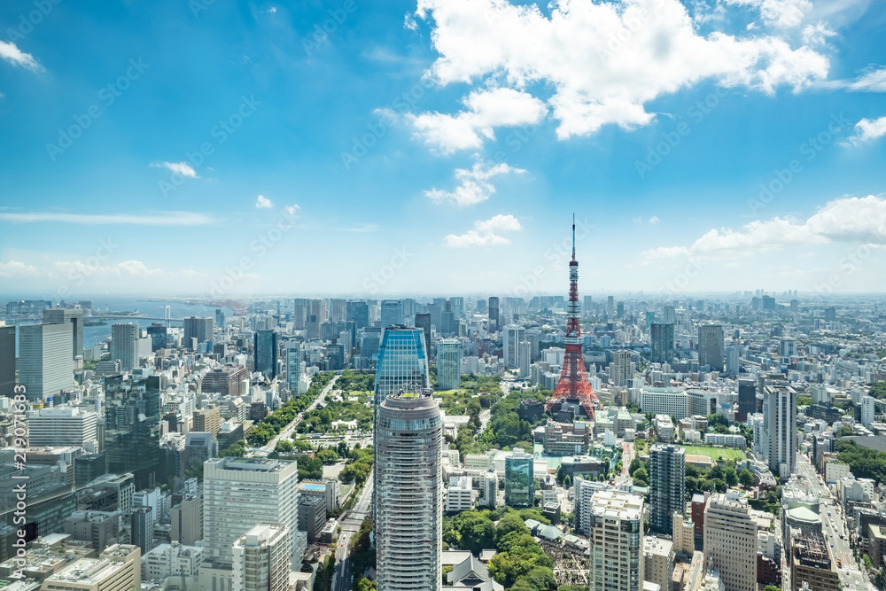 Naklejka premium 東京風景