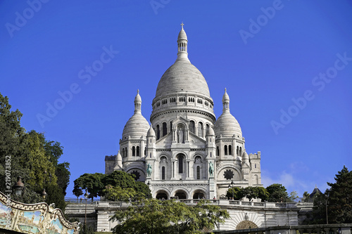 Kathedrale Sacre Couer, Montmartre, Paris, Region Île-de-France, Frankreich, Europa