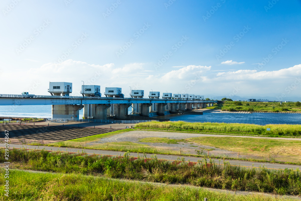 利根大堰　利根川　日本の川