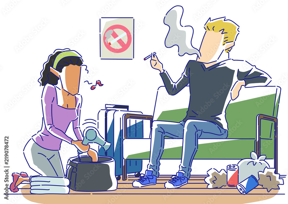 民泊トラブル Stock イラスト Adobe Stock 民泊トラブル Stock イラスト Adobe Stock