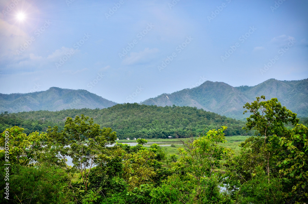 Beautiful lanscape nature view