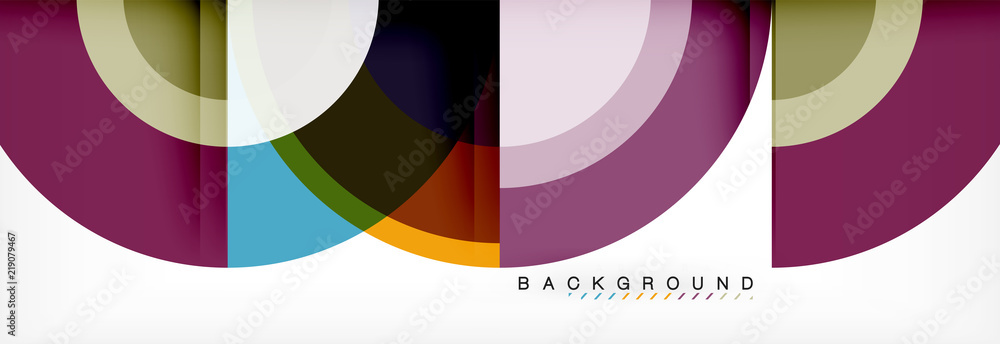 Vector circle abstract background Vector circle abstract background