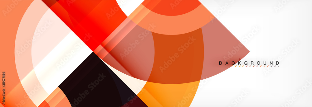 Vector circular geometric abstract background Vector circular geometric abstract background