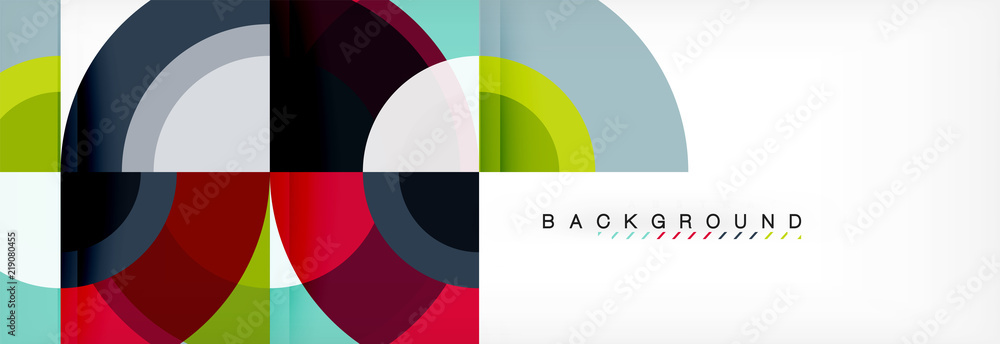Vector circle abstract background Vector circle abstract background