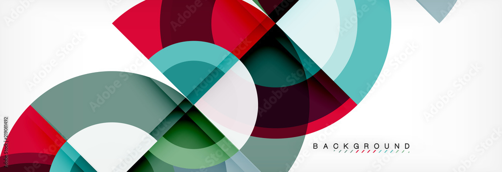 Vector circle abstract background Vector circle abstract background