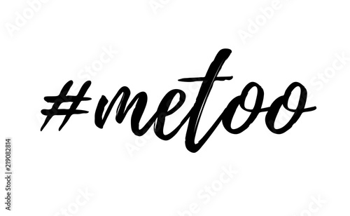 Hashtah #Metoo vector - harassment symbol