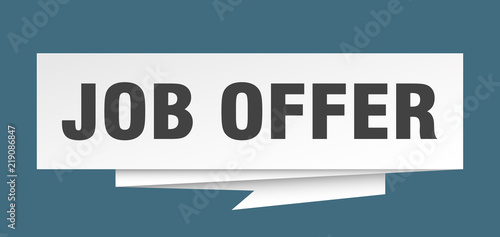 job offer