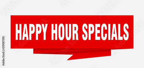 happy hour specials