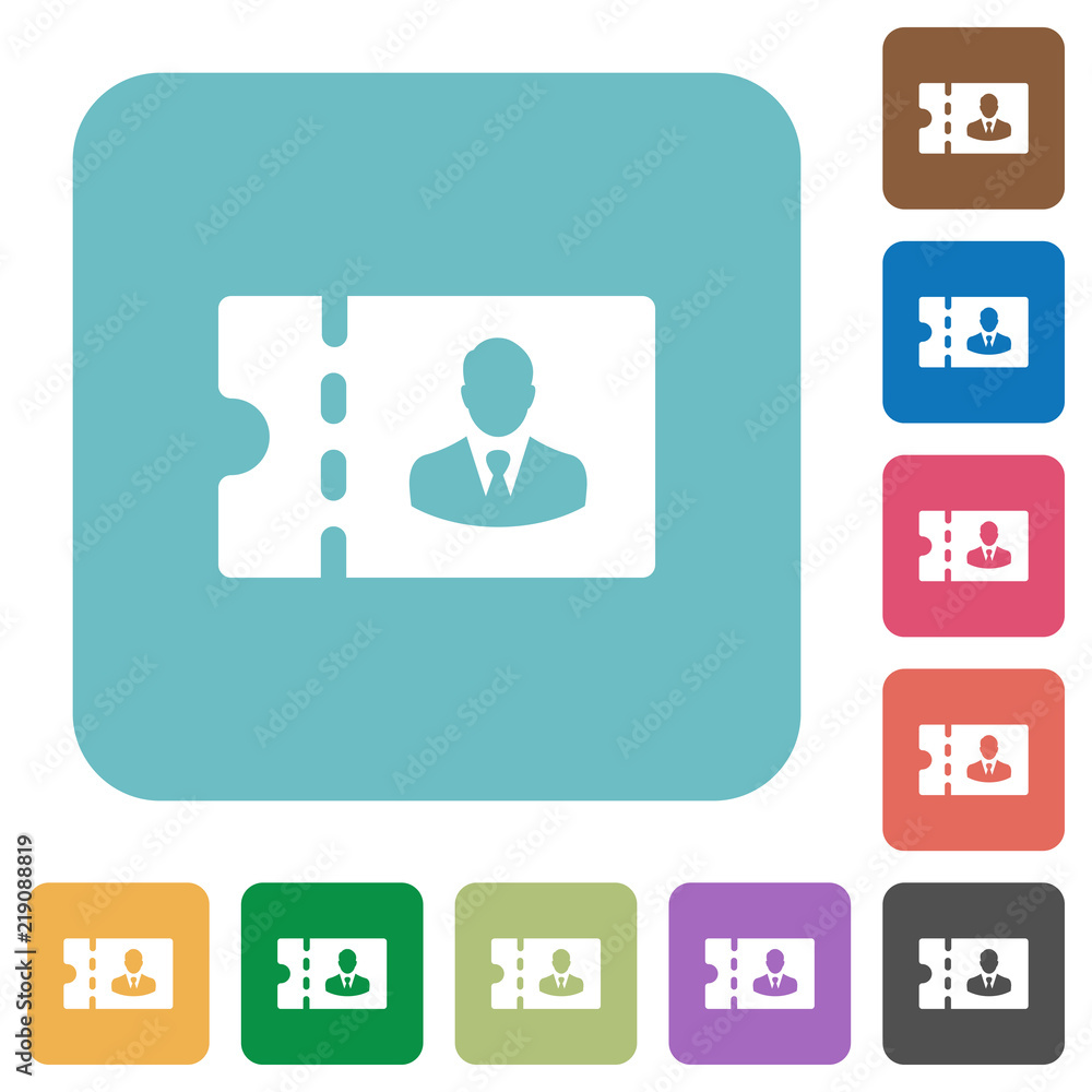 Suits shop discount coupon rounded square flat icons Suits shop discount coupon rounded square flat icons