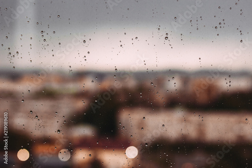 rain on the window © Olga_R