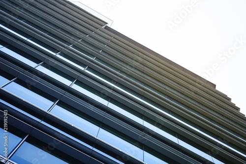 Glass Facade Modern Building Exterior Architecture abstract Background