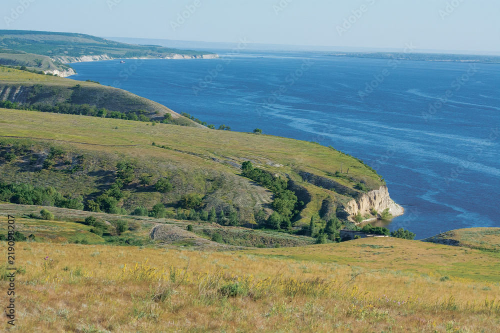 On the banks of the Volga