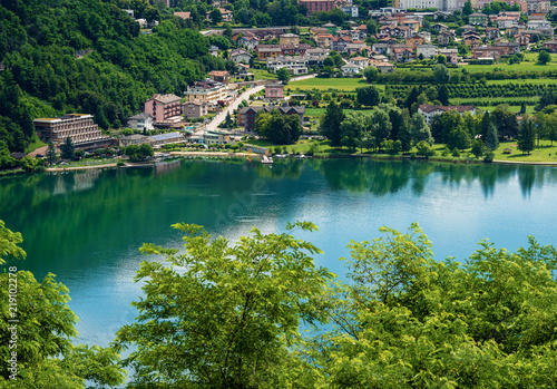 Levico Terme and the Lake (Lago di Levico) - Trentino Italy © Alberto Masnovo