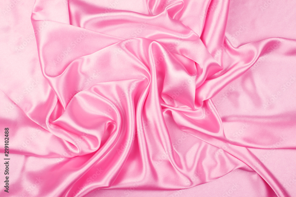 Pink luxury satin fabric texture for background Stock Photo | Adobe Stock