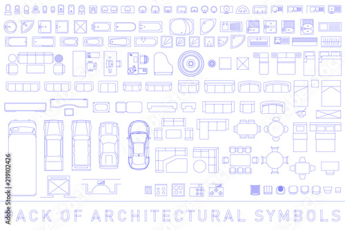 Pack of Architectural Symbols