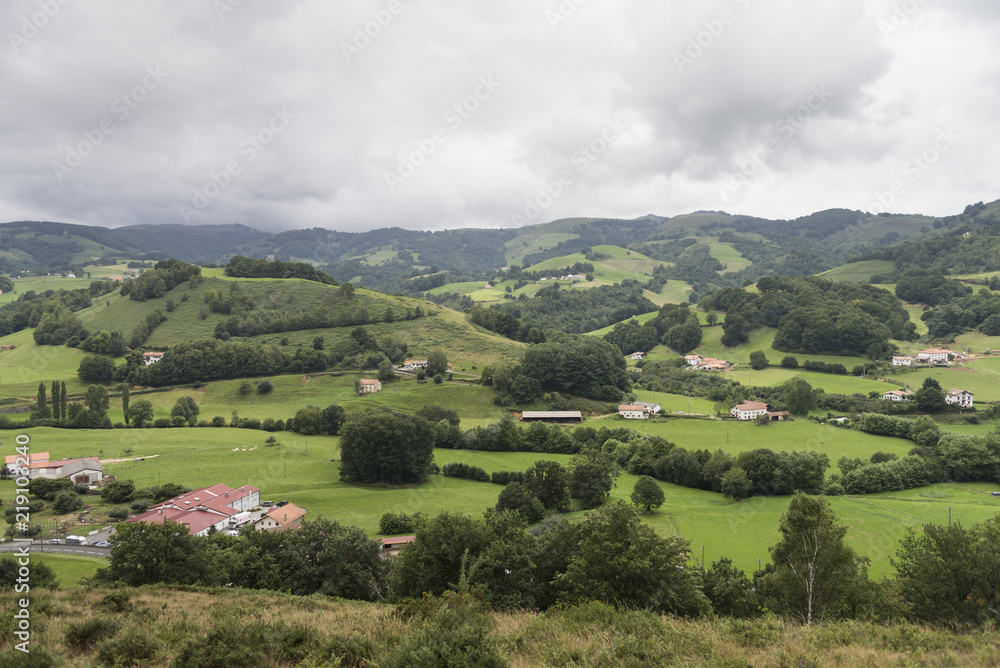 Paysage du pays basque