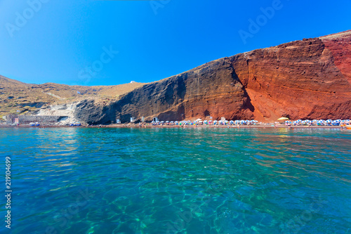 Red Beach, Santorini, Griechenland