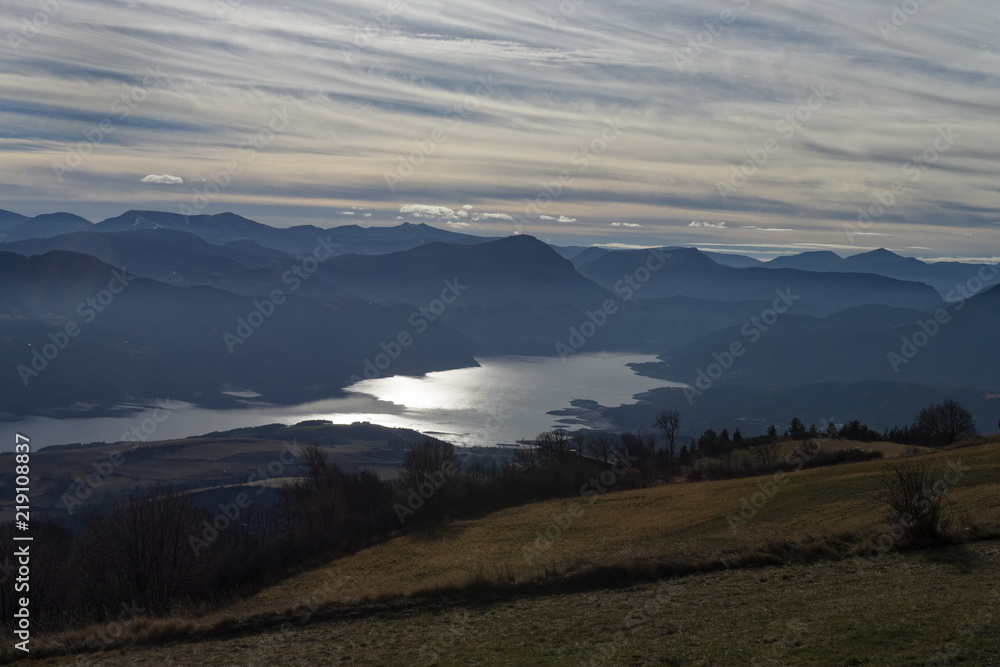 Obraz premium lac de montagne