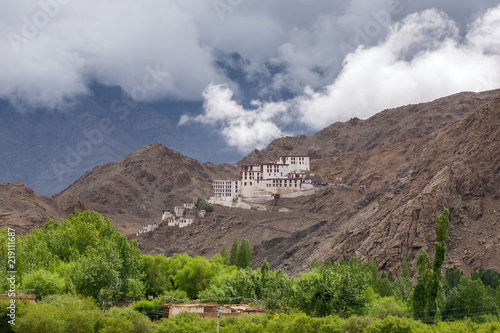 Chemre gompa Buddhist monastery in Ladakh, Jammu & Kashmir, India photo