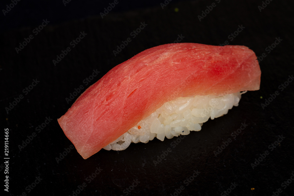 Japanese sushi with tuna Japanese sushi with tuna