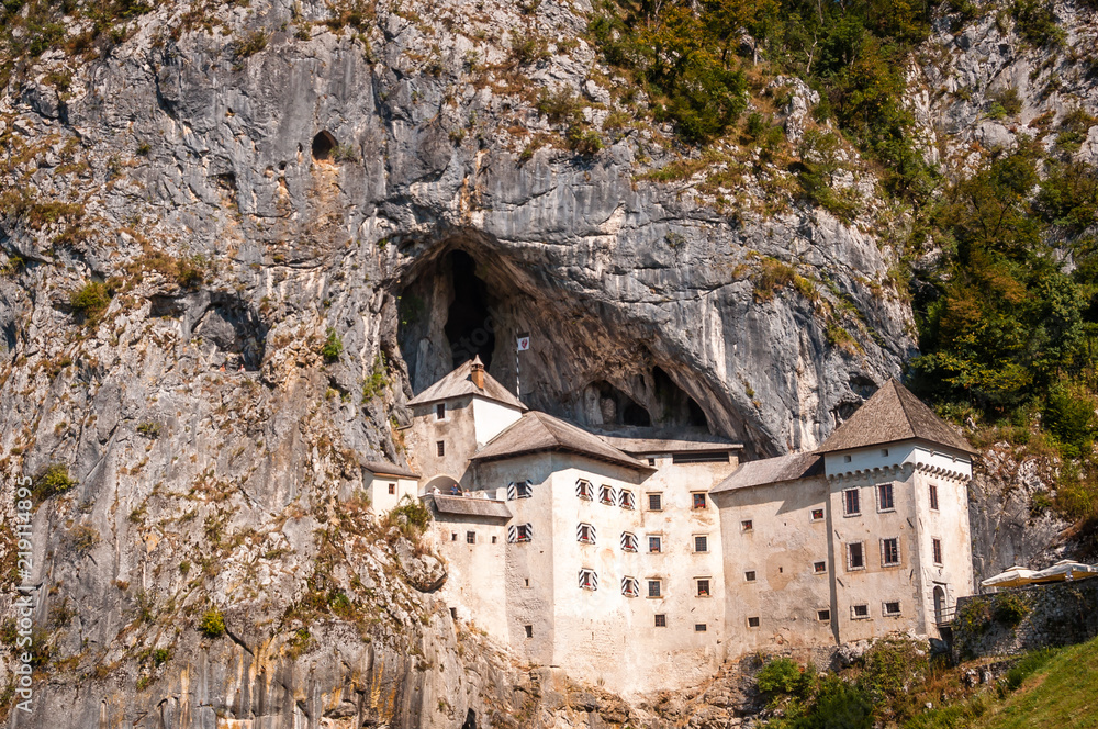 Predjama Castle, situated in the middle of a cliff near Postojna Cave, is the largest cave castle in the world. Under the fortress there is picturesque Cave full of bats.