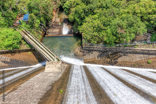 Photography Shek Lei Pui Reservoir (Kowloon Reservoir) In Hong Kong
