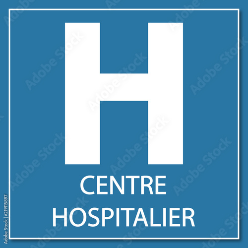 Logo centre hospitalier.