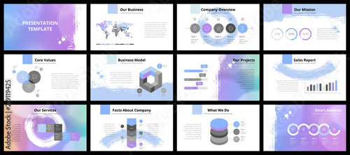 Business presentation templates