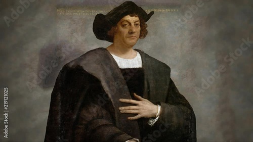 Chirstopher Columbus Animated Painting