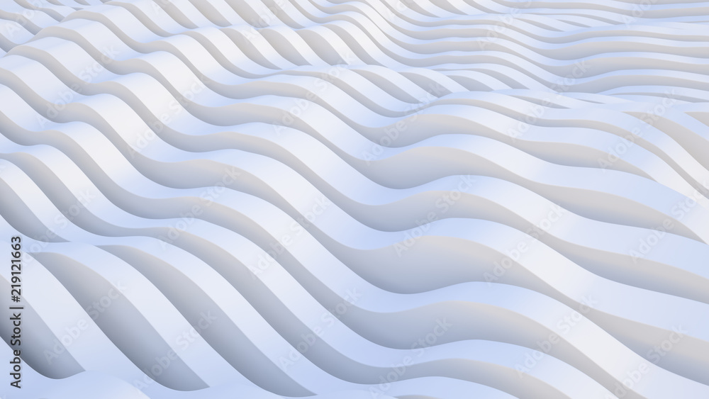 abstract lines. wave background. modern parametric surface. White texture. futuristic landscape abstract lines. wave background. modern parametric surface. White texture. futuristic landscape