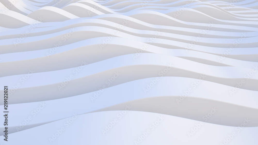 abstract lines. wave background. modern parametric surface. White texture. futuristic landscape abstract lines. wave background. modern parametric surface. White texture. futuristic landscape
