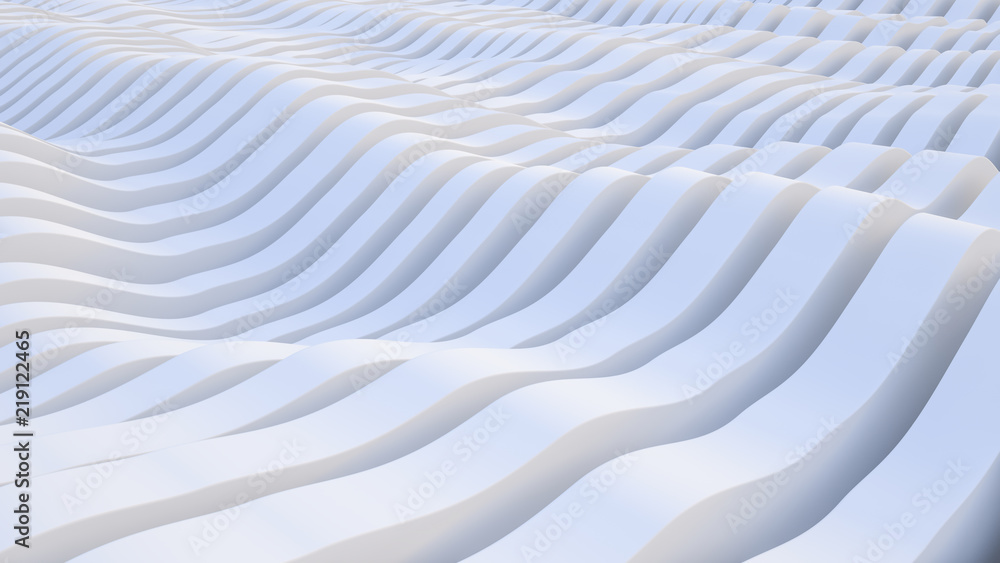  abstract lines. wave background. modern parametric surface. White texture. futuristic landscape