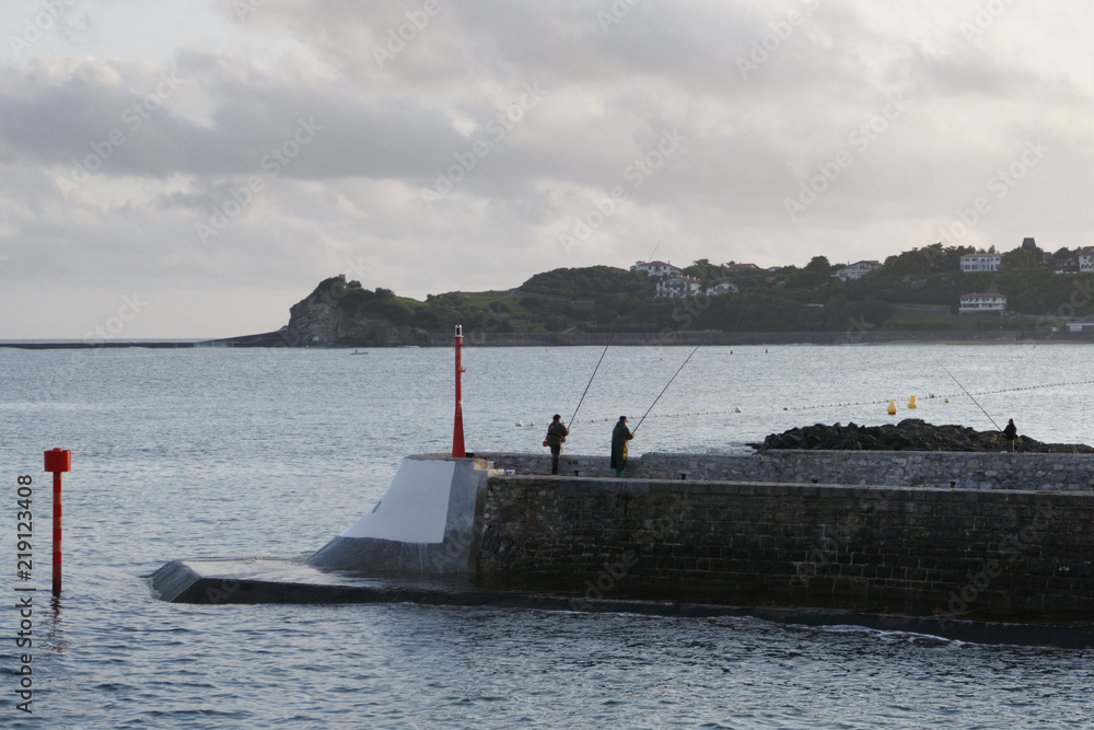 Fototapeta premium vue de Saint-Jean-de-Luz