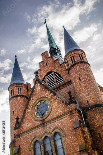 Szolnok, Hungary Calvinist church photo