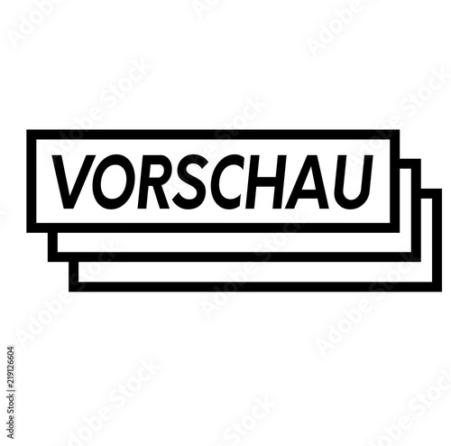 preview stamp on white