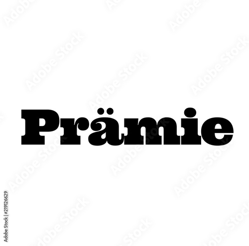 premium stamp on white